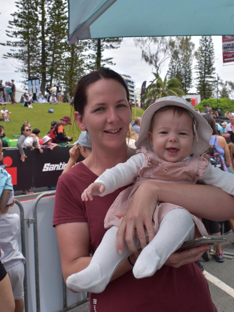 Kara Toolin at the Sunshine Coast Ironman 70.3 at Mooloolaba 2022.