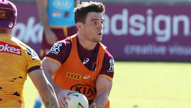 Brodie Croft, Brisbane Broncos training, Red Hill. Picture: Liam Kidston.