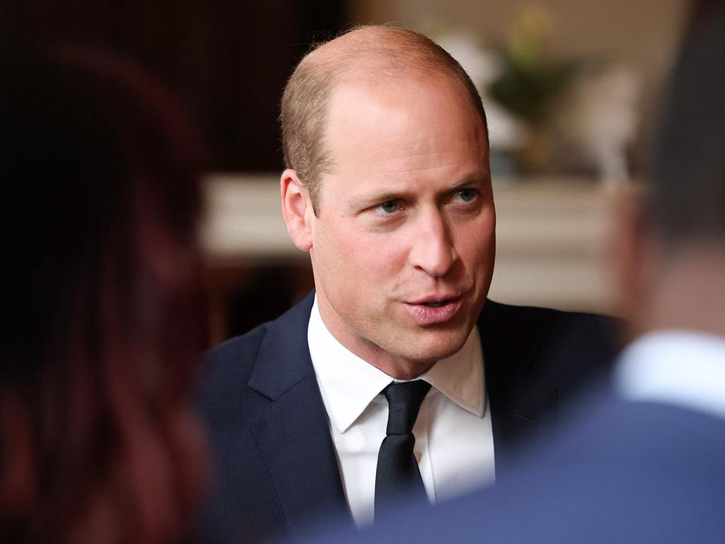 Britain's Prince William, Prince of Wales, reportedly heard about the incident and comforted the aide. Picture: Ian Vogler/POOL/AFP