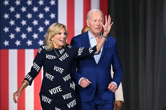 First Lady Jill Biden has been married to US President Joe Biden for 47 years