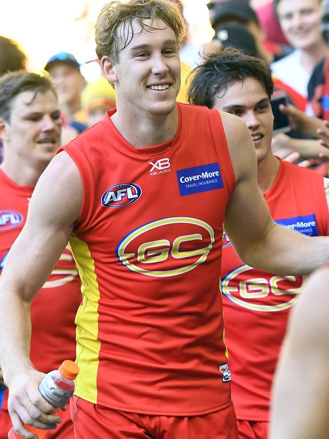 Tom Lynch is a free agent and could return to Victoria. Pic: AAP