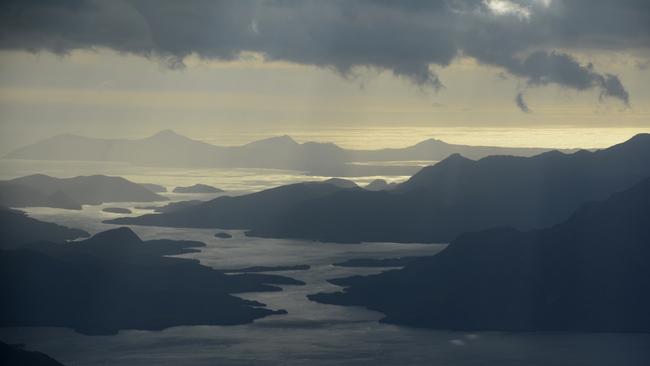 Port Davey has many changing moods. Picture: PETER MARMION