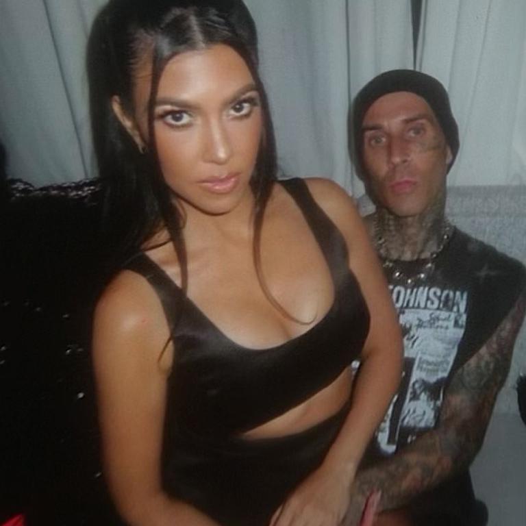 Kourtney Kardashian and Travis Barker have been dating since last year.