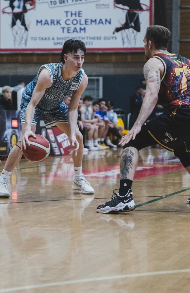 Preston Le Gassick in action. Picture: Basketball Queensland