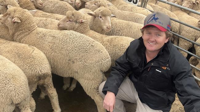 Dylan Fox from Swan Hill sold a draft of sucker lambs weighing an average of 58kg to a top of $210 at the Swan Hill saleyards last week.