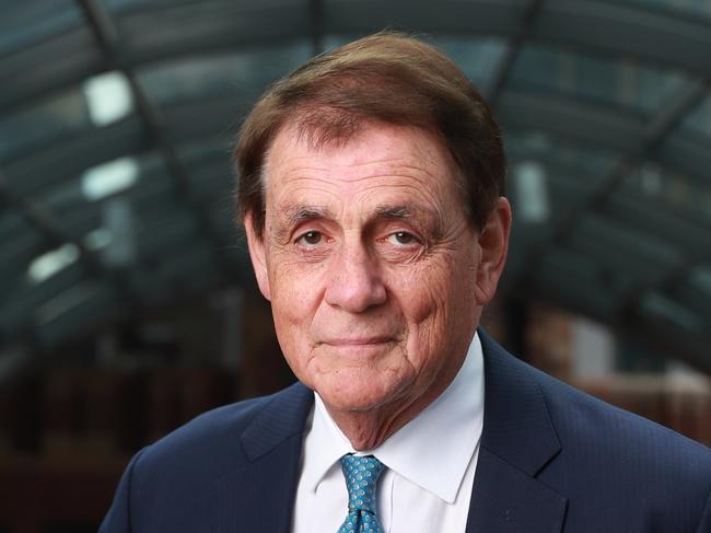 1/9/22: Bill Evans, the Westpac Chief Economist outside of Westpac HQ in Sydney. John Feder/The Australian.