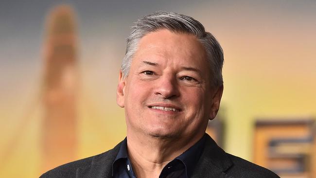 CEO of Netflix Ted Sarandos posted about <i>With Love </i>on his Instagram. Picture: Lisa O’Connor/AFP