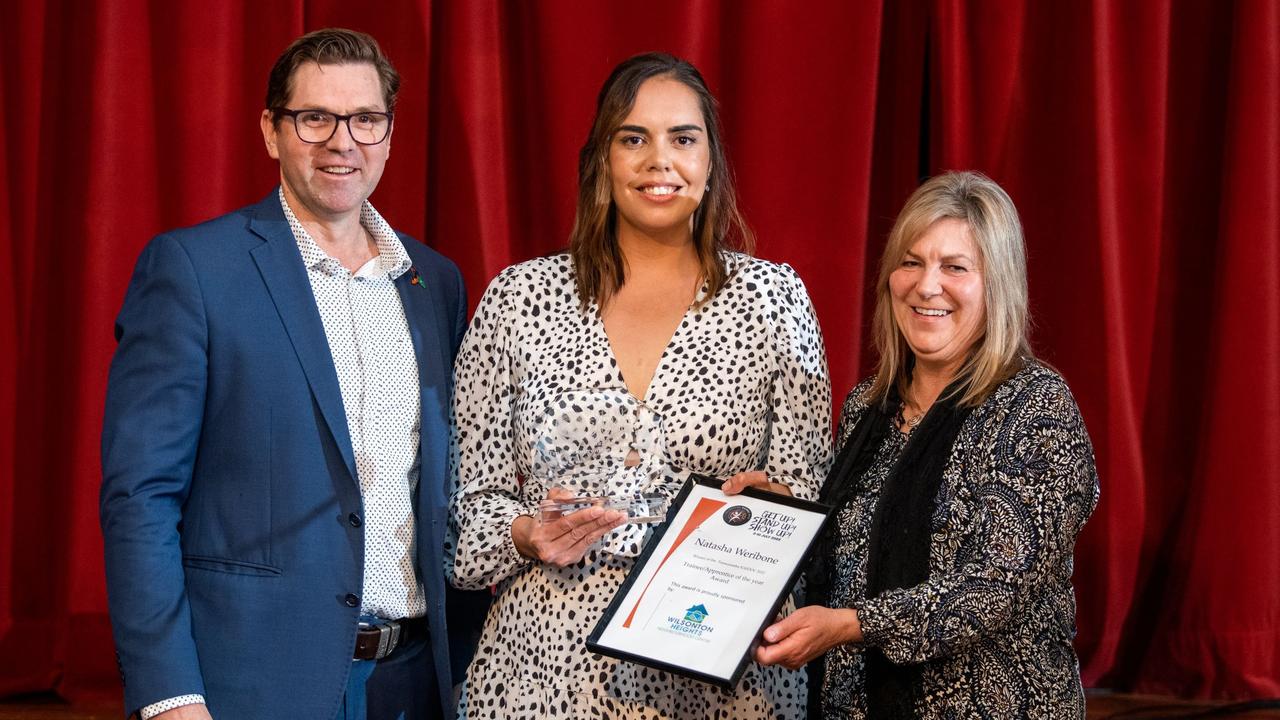 Natasha Weribone was awarded the 2022 NAIDOC Trainee/Apprentice of the Year Award. July 8, 2022.