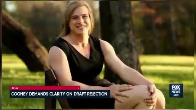 Adam Cooney questions AFL stance Hannah Mouncey