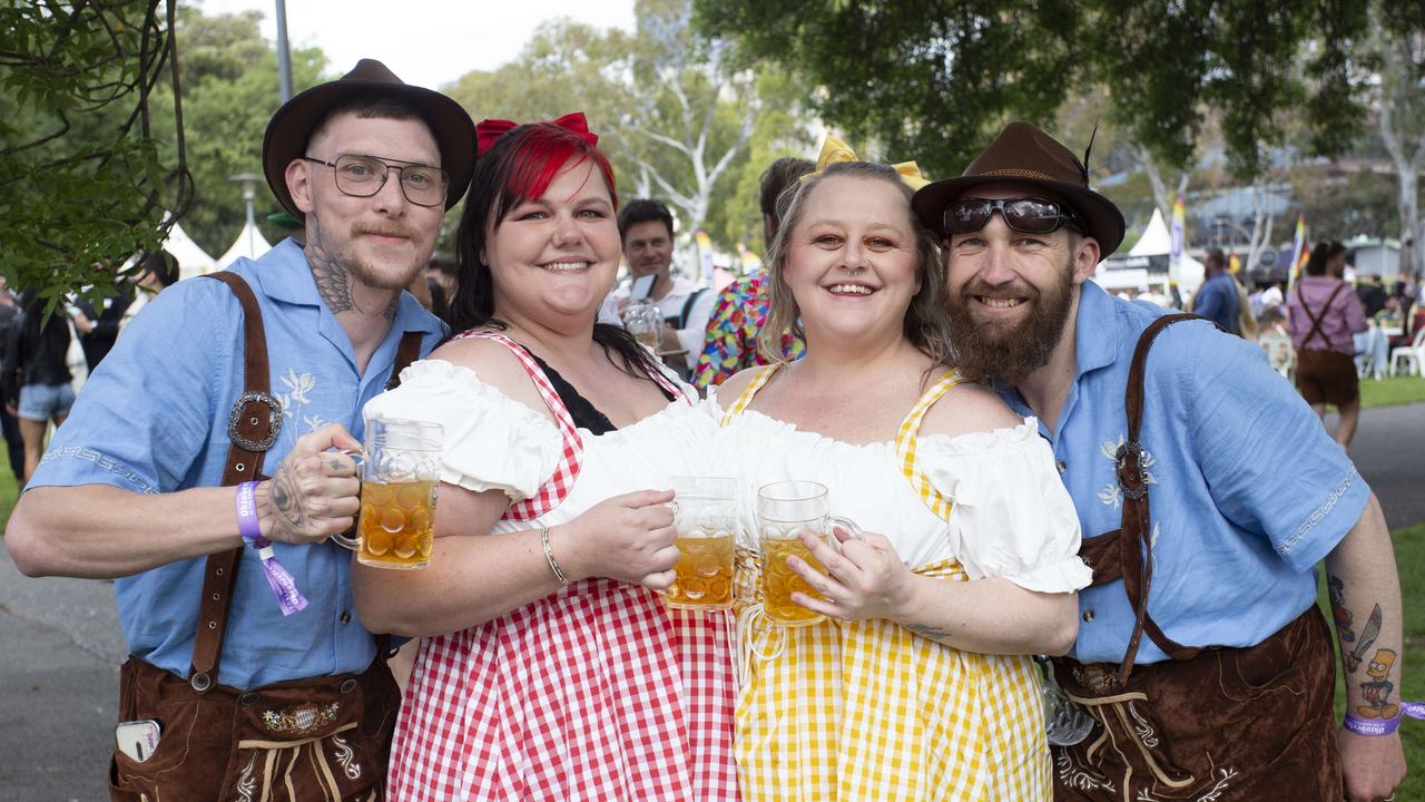 Oktoberfest in the Gardens. 5th October 2024. Picture: Brett Hartwig