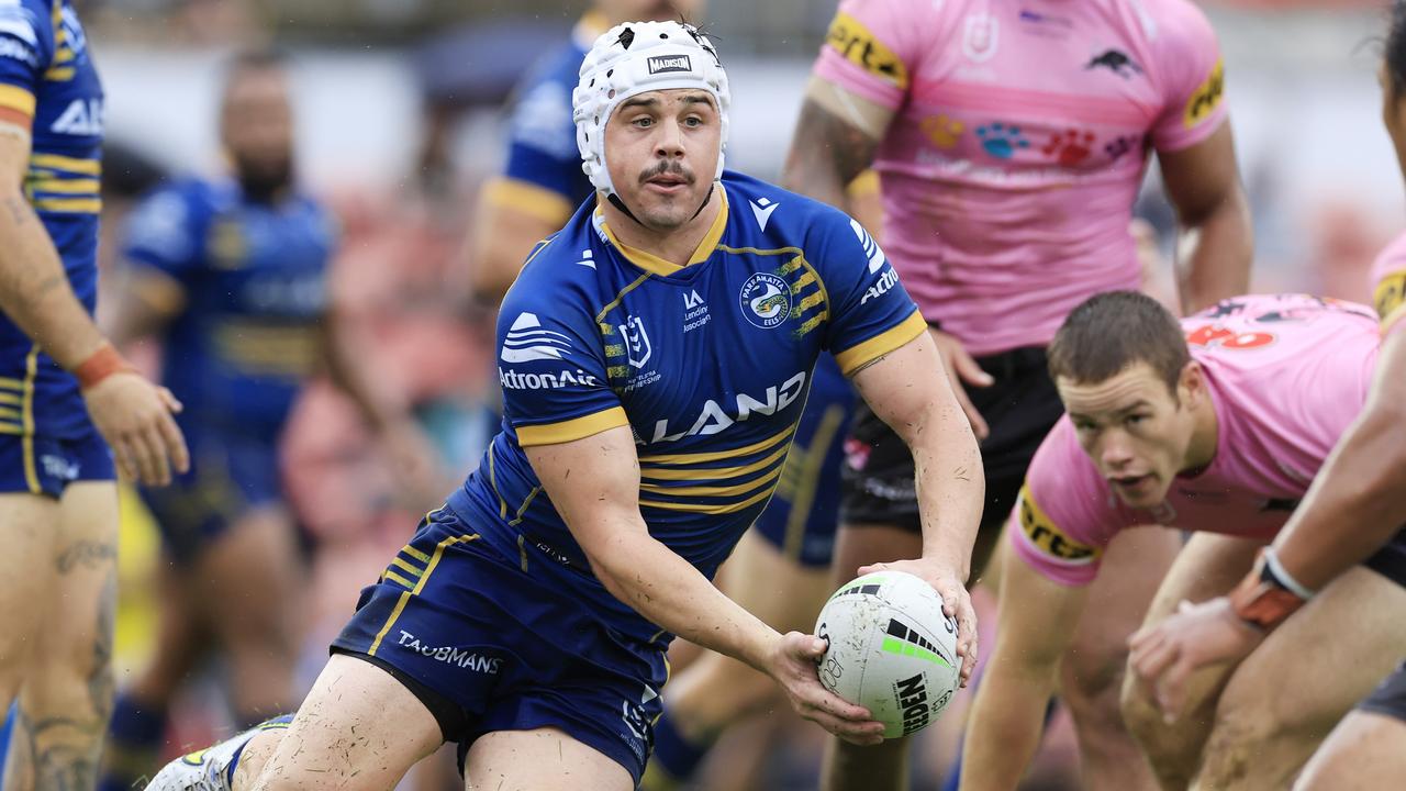 Can Reed Mahoney win a comp with Parra before joining the Bulldogs? (Photo by Mark Evans/Getty Images)