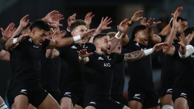 The All Blacks who are named after their all black uniform have been the basis of the team names for the majority of sporting team names in New Zealand. Picutre: Anthony Au-Yeung/Getty Images