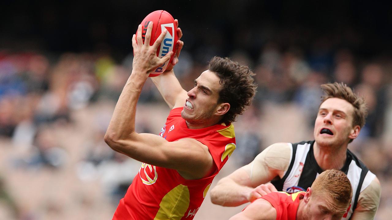 Ben King has signed a contract extension. Photo: Graham Denholm/AFL Photos via Getty Images.