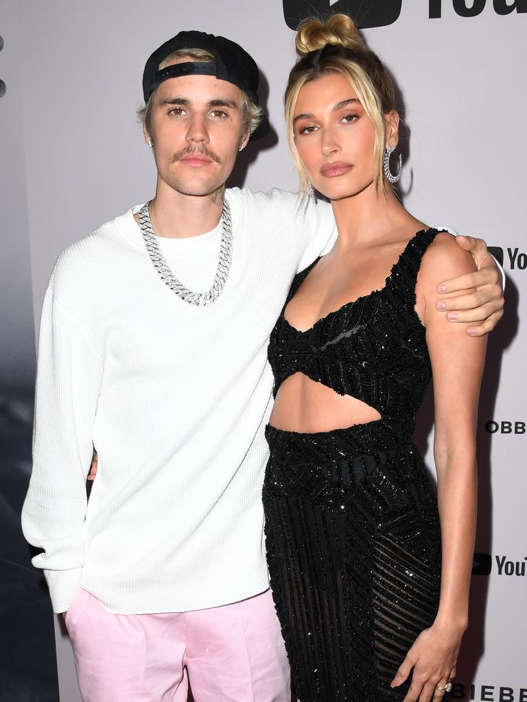 Gomez dated the singer on and off for nearly a decade before he married Hailey in 2018. Picture: Jon Kopaloff/Getty Images