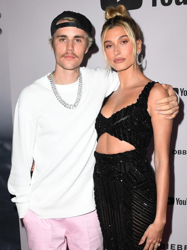Gomez dated the singer on and off for nearly a decade before he married Hailey in 2018. Picture: Jon Kopaloff/Getty Images