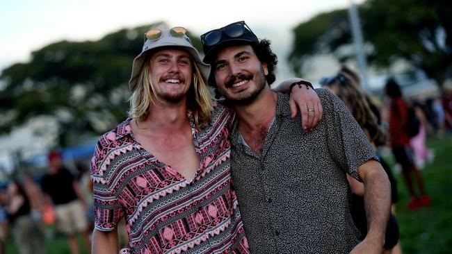 The Grass Is Greener music festival at the Cairns Showgrounds. Tom nash and Luke Croatto. PICTURE: STEWART MCLEAN