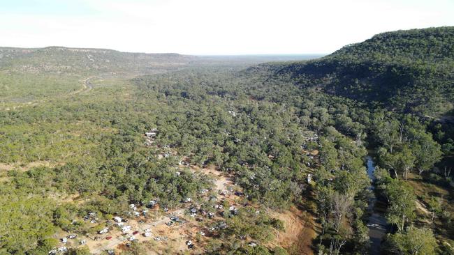 An emerging Cape York silica miner could be granted a major water allocation. Generic aerial stock photo outside of the township of Laura on the Cape York Peninsula. Picture: Brendan Radke