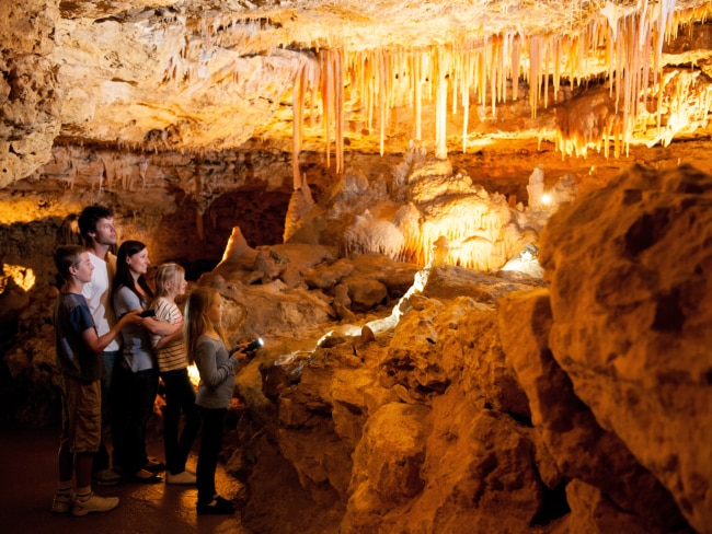 <span>48/50</span><h2>Naracoorte Caves National Park, SA</h2><p>Out Mount Gambier way, you can find one of the world’s major fossil sites, where half a million years ago, giant marsupials fell into <a href="https://www.escape.com.au/destinations/australia/20-australian-caves-that-are-underworld-marvels/image-gallery/72a6b1cbe6fa6051a5651155345d8987" target="_blank" rel="noopener">the caves</a>. While most of the caves at this subterranean spot are closed to the public, you can still visit four. There you can marvel at the stalagmites and stalactites, as well as visiting fossil sites and going adventure caving. Picture: Mike Haines/SATC</p>