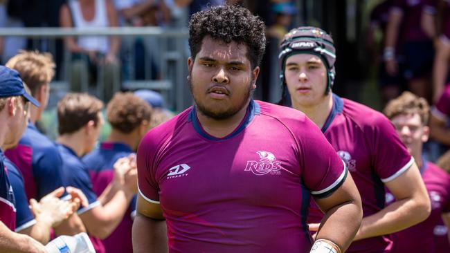 Qld Reds U16 action. Pic Tom Primmer.