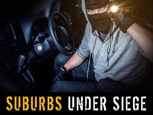 Art for Suburbs under siege carjacking