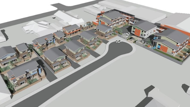 Concept plans for Homes Tasmania's proposed social housing project in Devonport. Picture: Supplied.