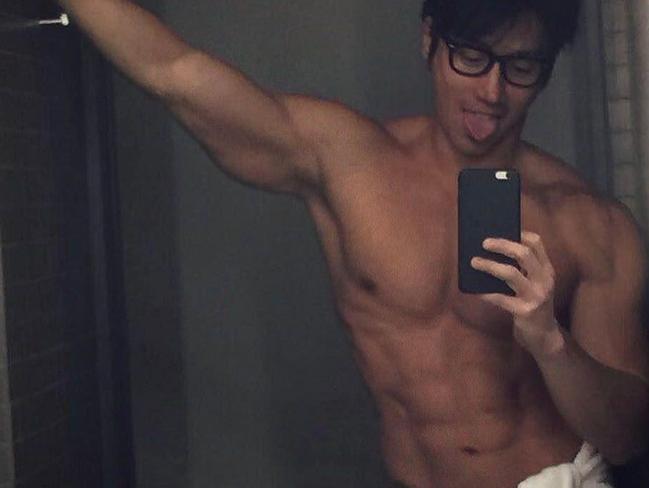 The male model poses in his 'birthday suit' as he turns 50. Picture: Instagram