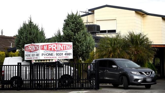 The printing business allegedly caught up in the scandal. Picture: Nicole Garmston