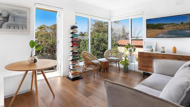 The renovated North Bondi apartment sold a day into its marketing.