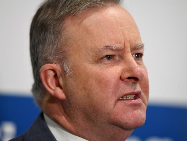 Labor leader Anthony Albanese said MP Joel Fitzgibbon will not be booted from the frontbench despite his damning critique. Picture: NCA Newswire