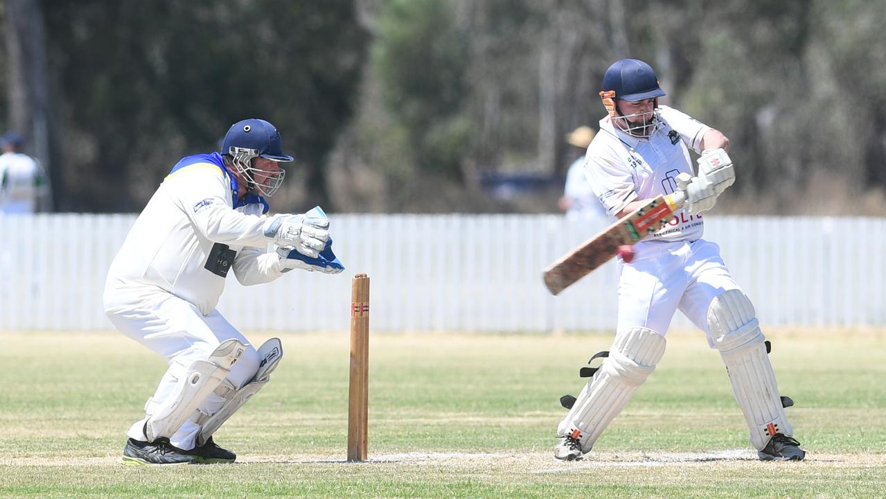 CRICKET Frenchville Sports Club Capricorn Challenge: Kris McDonald bats for Gracemere