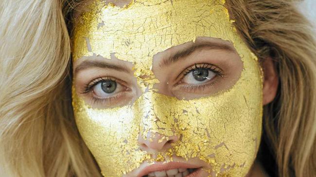 Masked by Models by Jess Earle 24k gold facial treatment 1.0. Picture: contributed