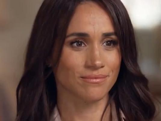 Prince Harry and Meghan Markle interview with CBS Sunday Morning. Picture: CBS Sunday Morning