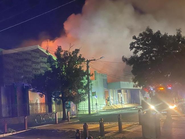 The torching of the Adass Israel Synagogue of Melbourne has been condemned a ‘vile act of terror’ by the Jewish community. Picture: Supplied