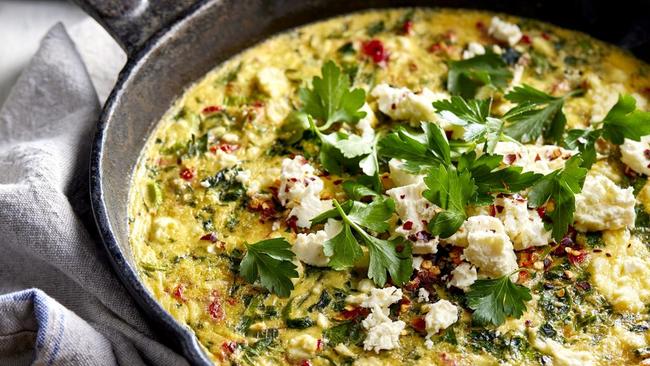 Sarah Di Lorenzo's frittata is good for any meal.