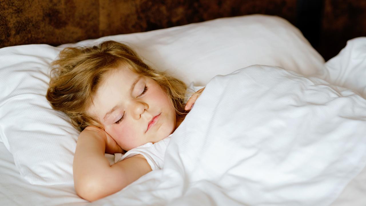 A young girl in a deep sleep. Picture: iStock