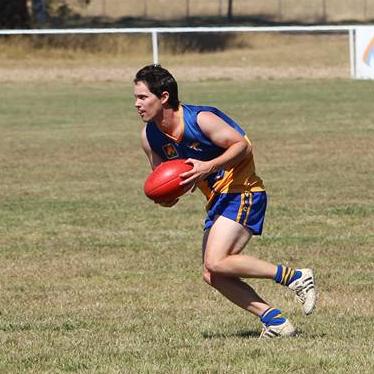 John Arnott playing for Wesley Vale Football Club. Picture: SUPPLIED