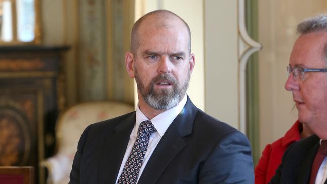 Simon Overland served as secretary of Tasmania’s Justice Department from 2012 to 2017. Picture: NIKKI DAVIS-JONES