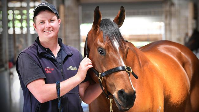 New Sunshine Coast racing trainer James Healy. Picture: Patrick Woods.