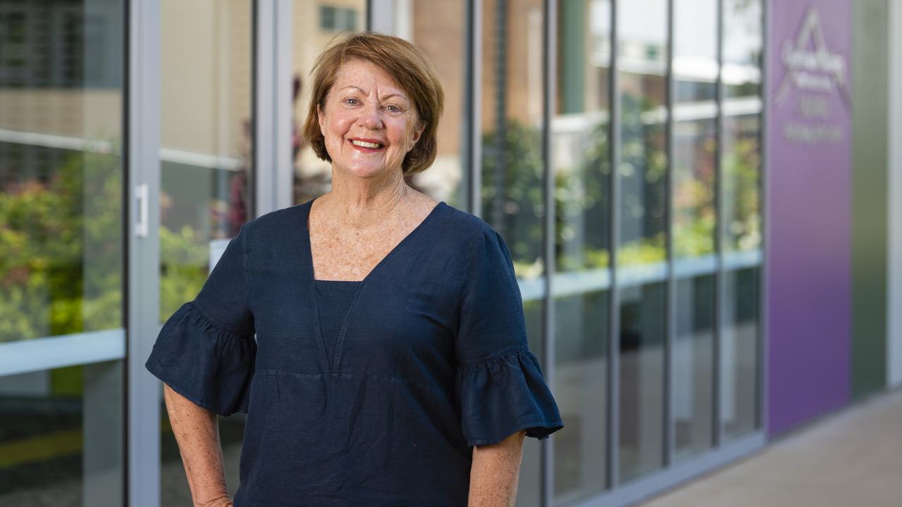 Centenary Heights State High School executive principal Maryanne Walsh has stepped down from the position after 19 years, Monday, December 20, 2021. Picture: Kevin Farmer