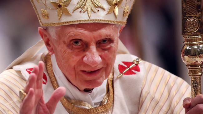 Pope Emeritus Benedict XVI, who has died aged 95. Picture: Getty