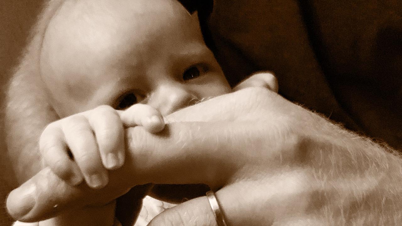 A photo of Archie posted to the royals’ official Instagram page earlier this year. Picture: The Duke and Duchess of Sussex/AFP