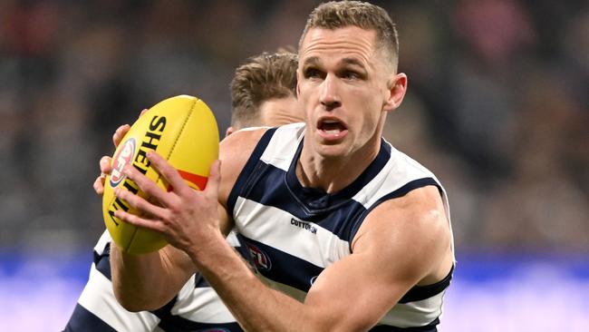 Will Joel Selwood become a premiership captain this year? Picture: Getty Images