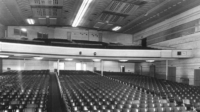 The seating arrangements at Enmore Theatre.