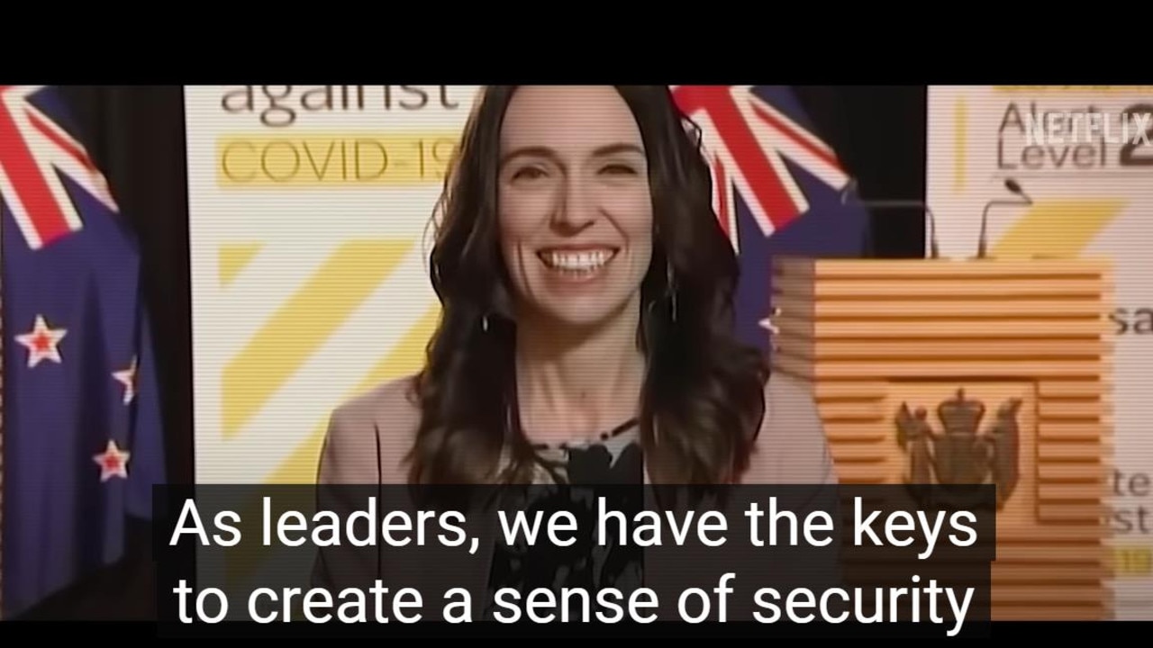 NZ PM Jacinda Ardern is one of the "inspirational" leaders featured. Picture: Netflix