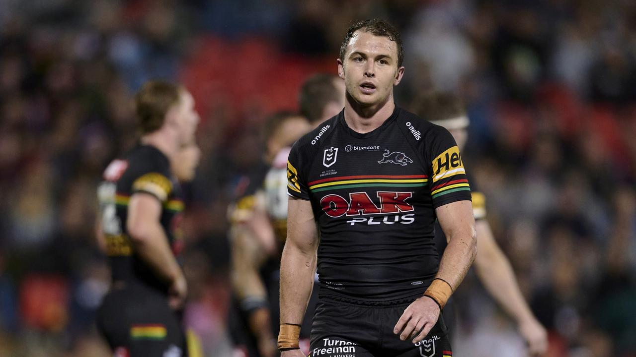 The Panthers are ramping up talks to keep star fullback Dylan Edwards at the club. Picture: Getty Images.