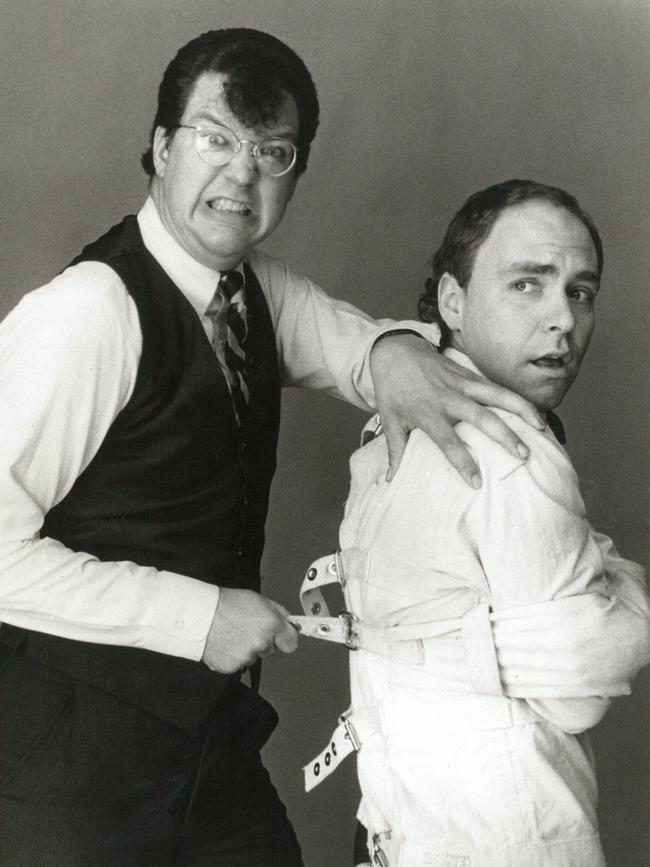 Penn &amp; Teller in 1984. Picture: supplied