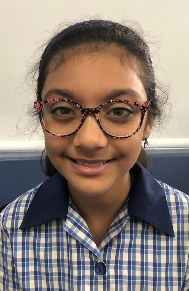 Sumayah, Sunnybank State School captain, Picture: Contributed