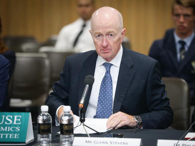 Reserve Bank Governor Glenn Stevens. Picture: Renee Nowytarger