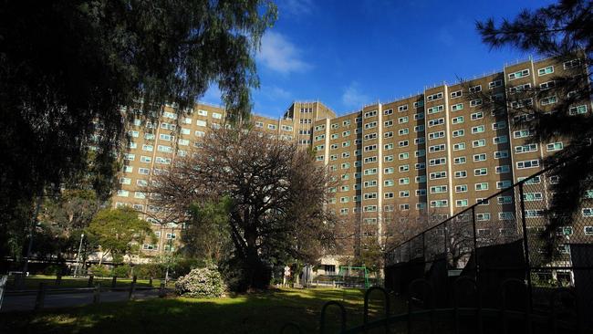 On Friday the Victorian government announced it will redevelop all of Melbourne’s 44 high-rise housing estates. Picture: NewsWire / Luis Enrique Ascui