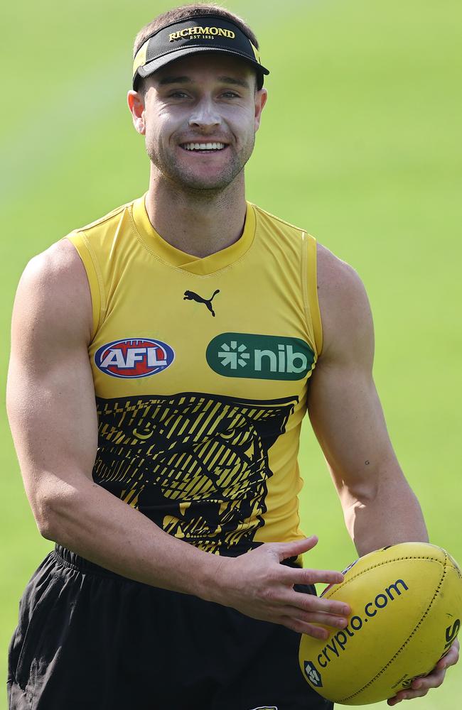 Jayden Short could put up big numbers in Richmond’s defence. Picture: Michael Klein